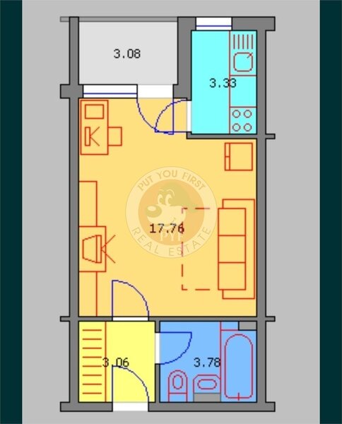 Policlinica Titan | Garsoniera | 32mp | semidecomandata | B9600